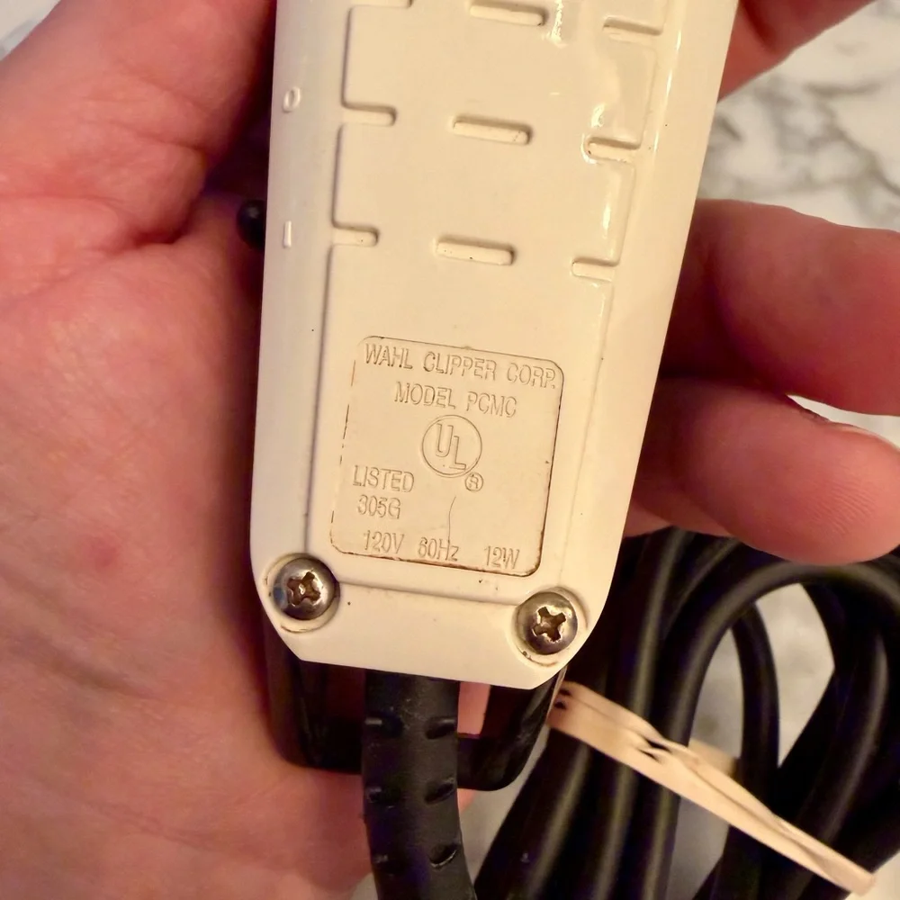 Wahl Precision Pet Clipper USA Model PCMC 120V 12W White Tested Working professi